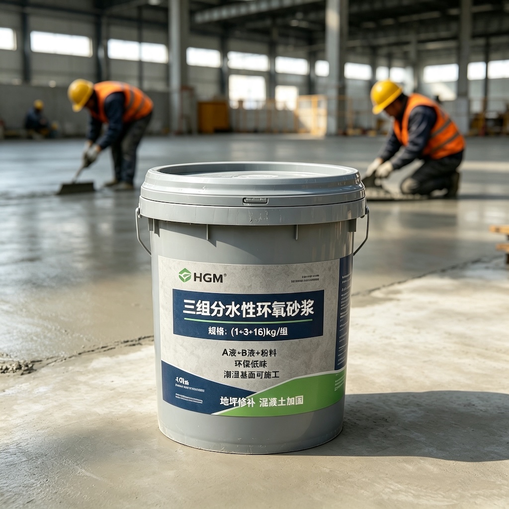 息烽三组份水性环氧砂浆